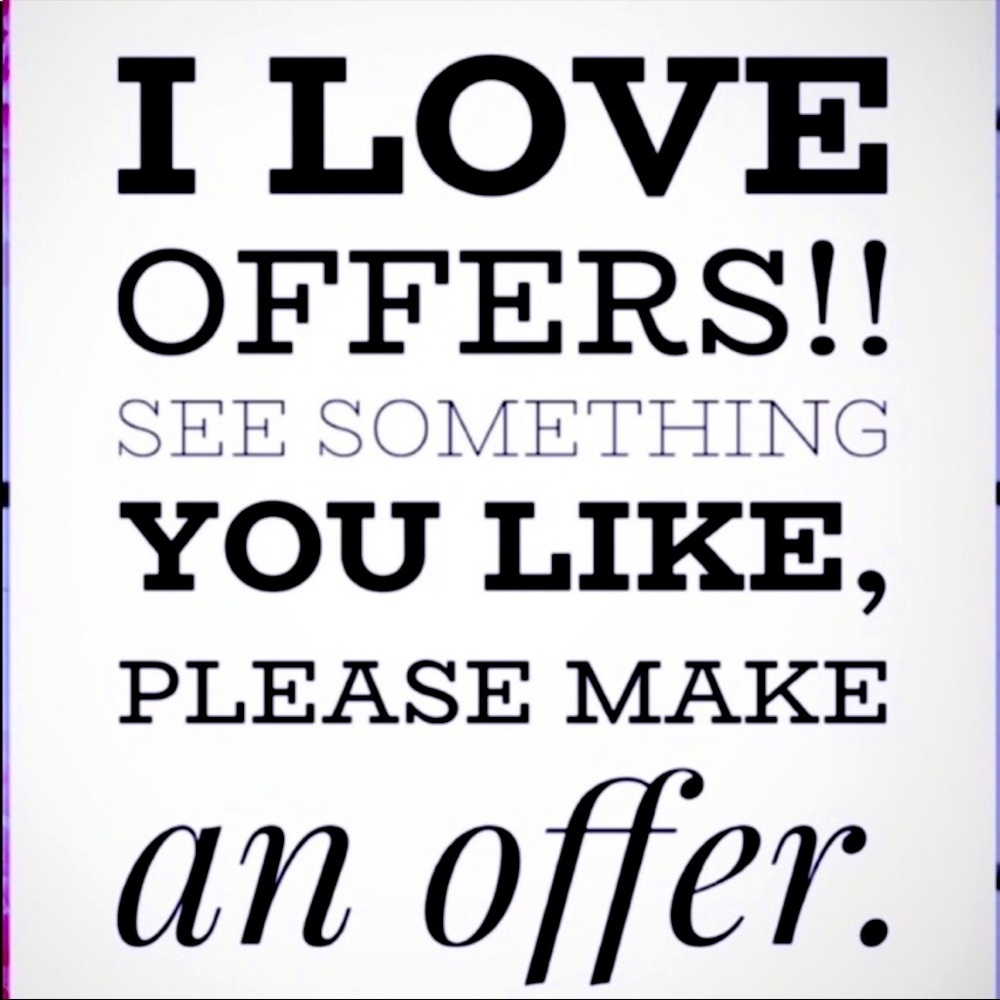 Make an offer.